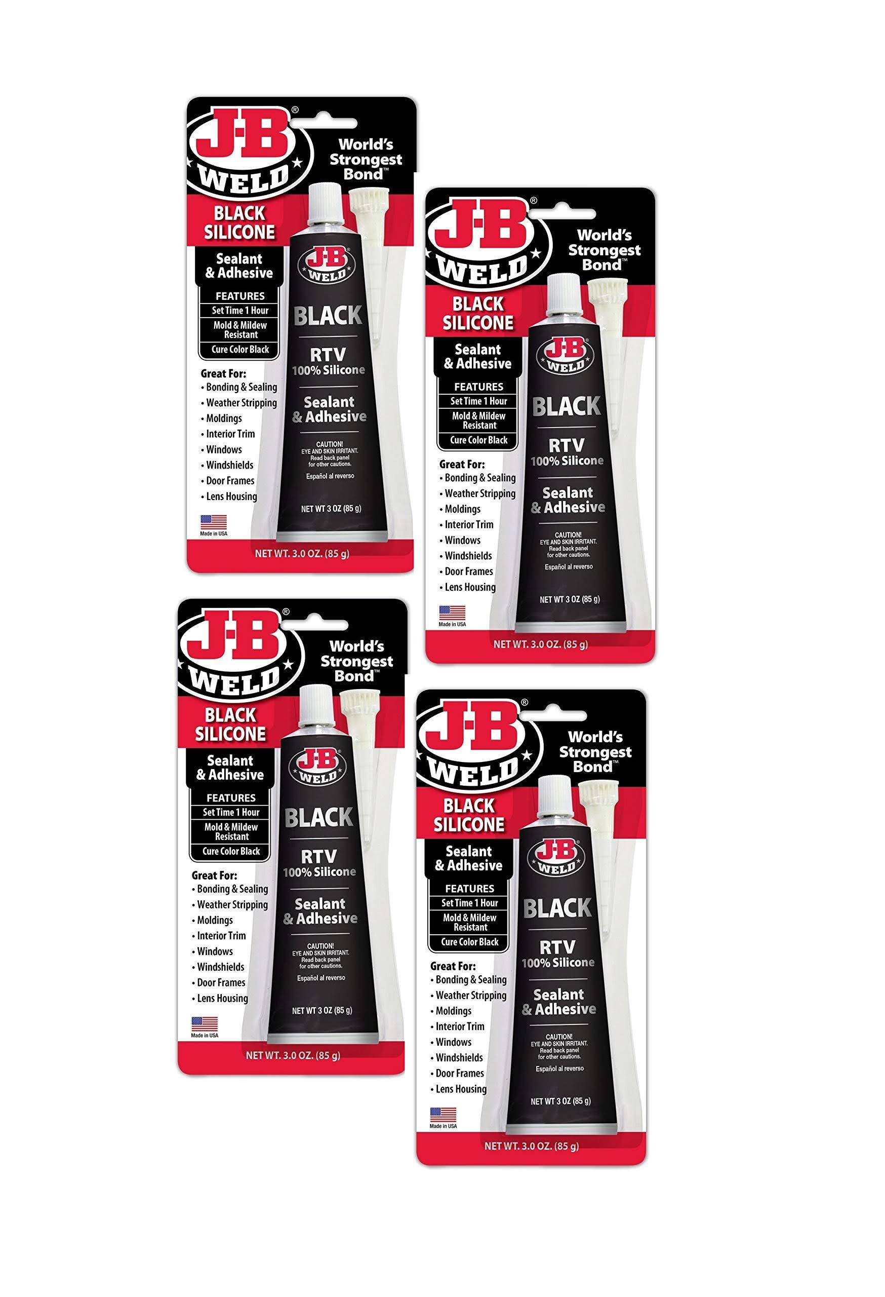 J-B Weld 31319 Black RTV Sealant, 3 oz