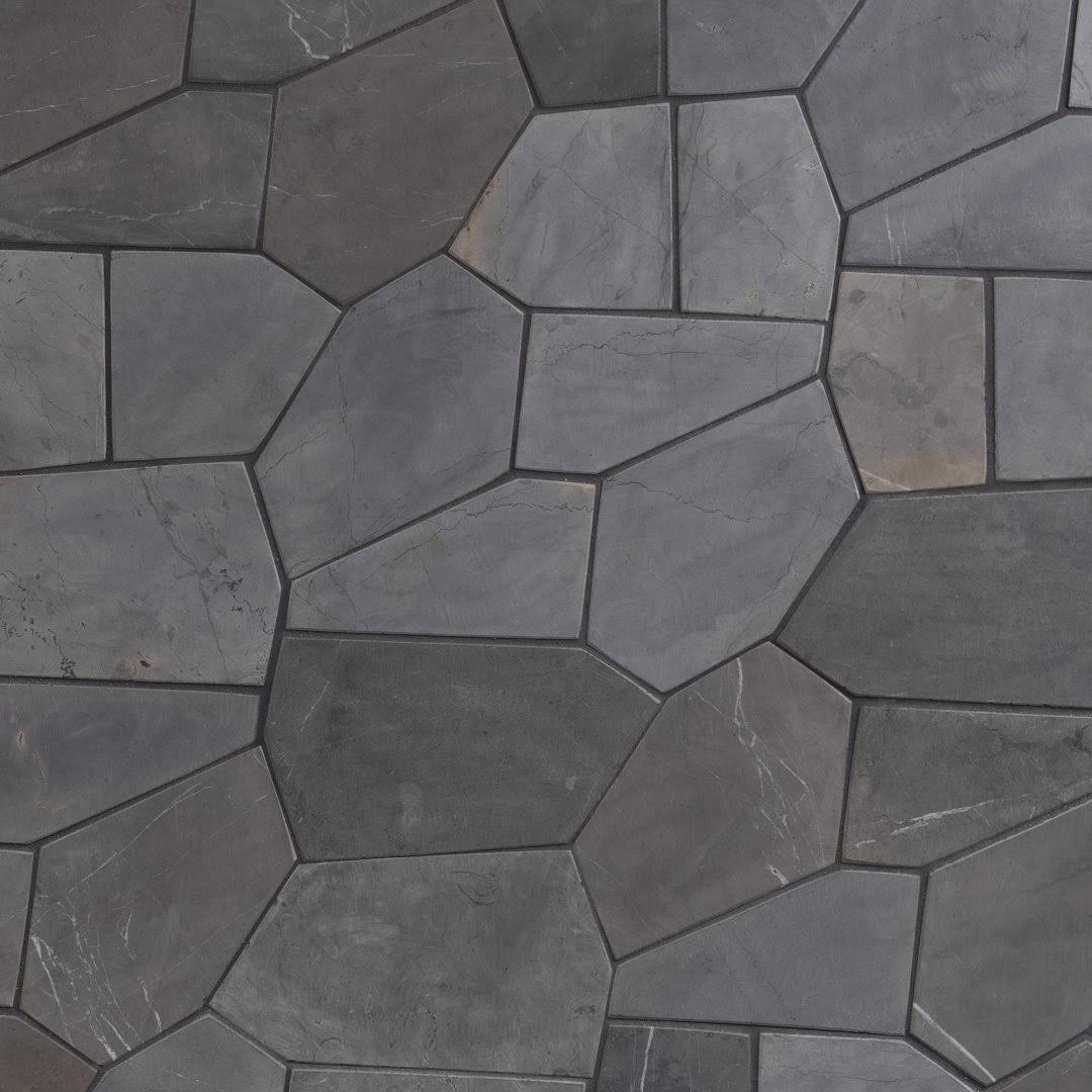 Countryside Organica Marble Mosaic Ivy Hill Tile Gray Marble 19.68