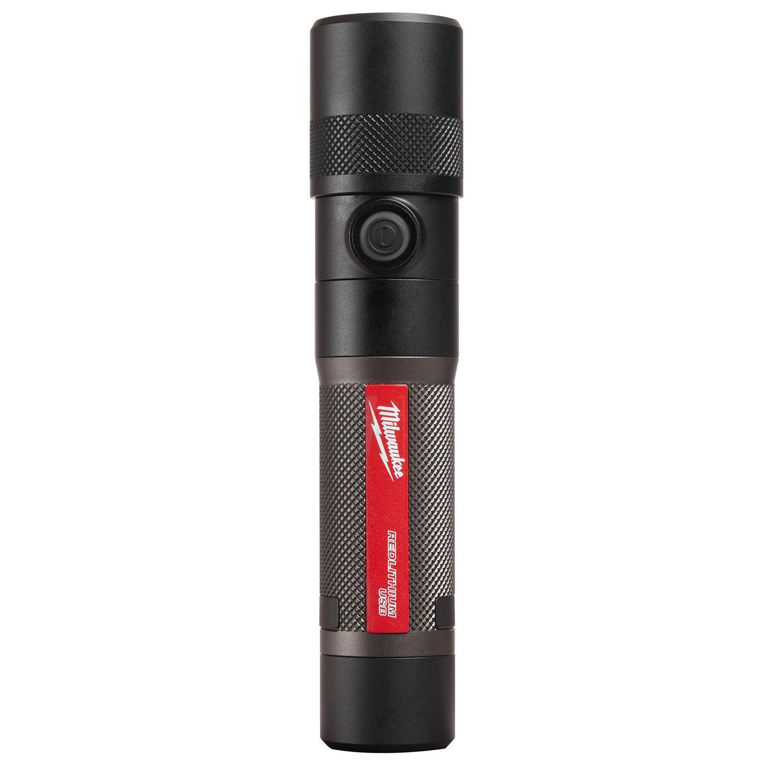 Milwaukee 2161-21 1100 Lumens LED USB Rechargeable Twist Focus Flashlight