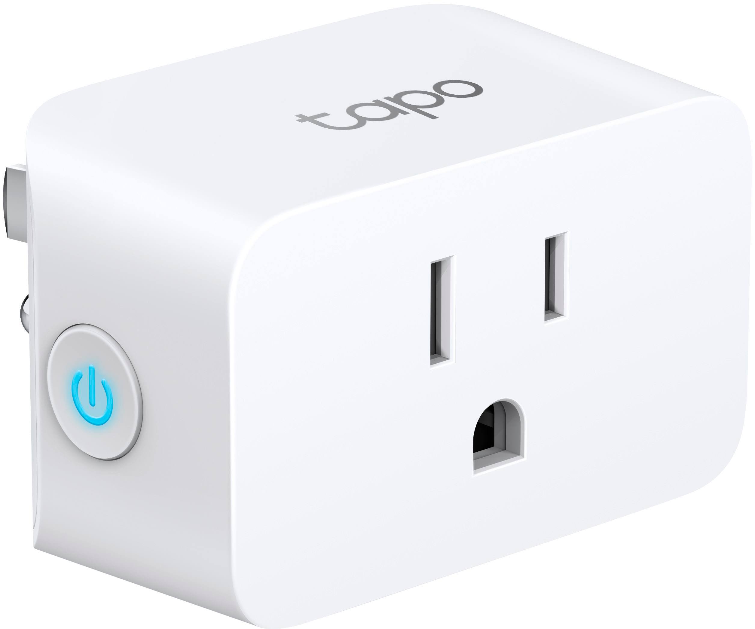 TP-Link- Tapo Smart Wi-Fi Plug Mini with Matter- White