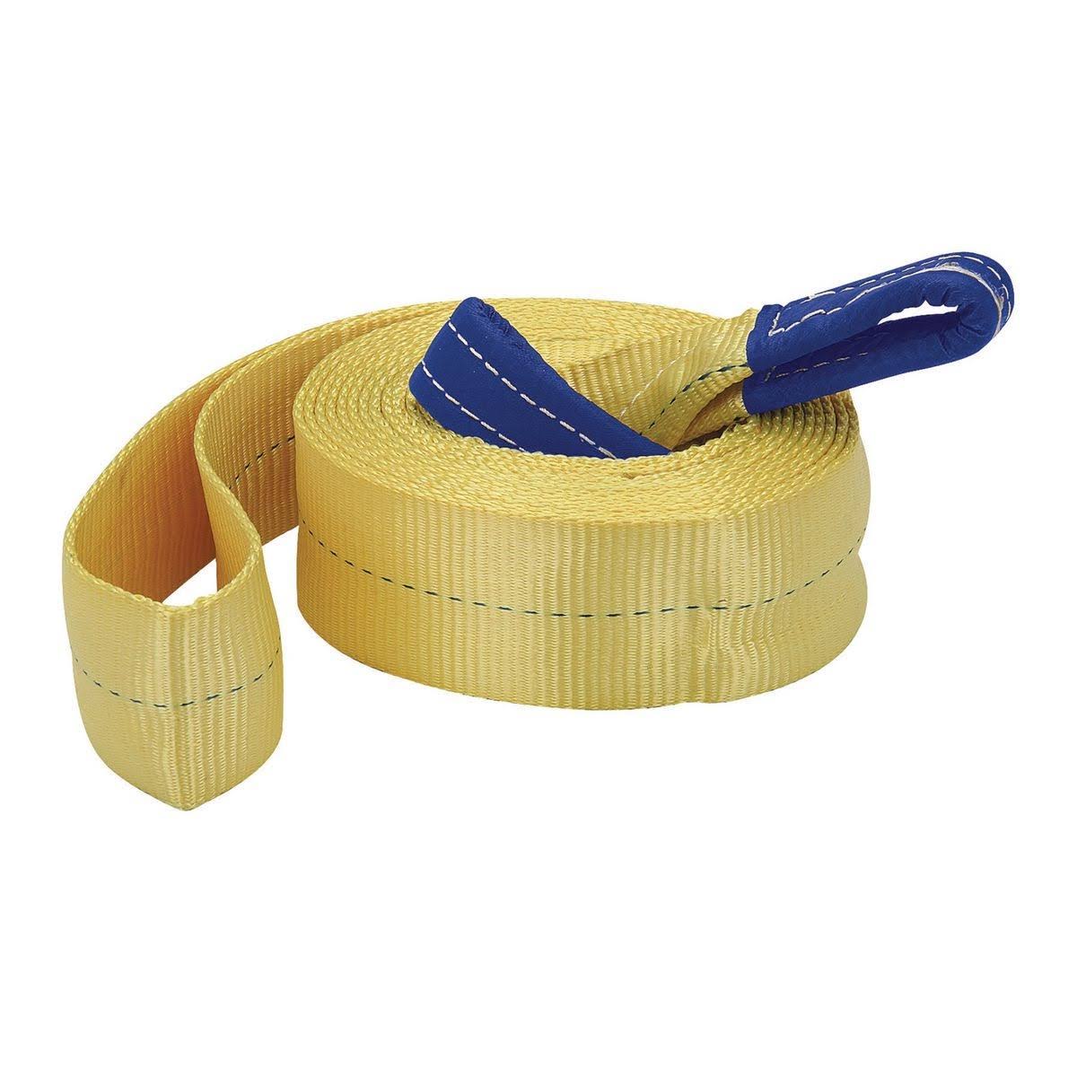 HAUL-MASTER 9000 lb. Capacity 3 in. x 30 ft. Heavy Duty Recovery Strap