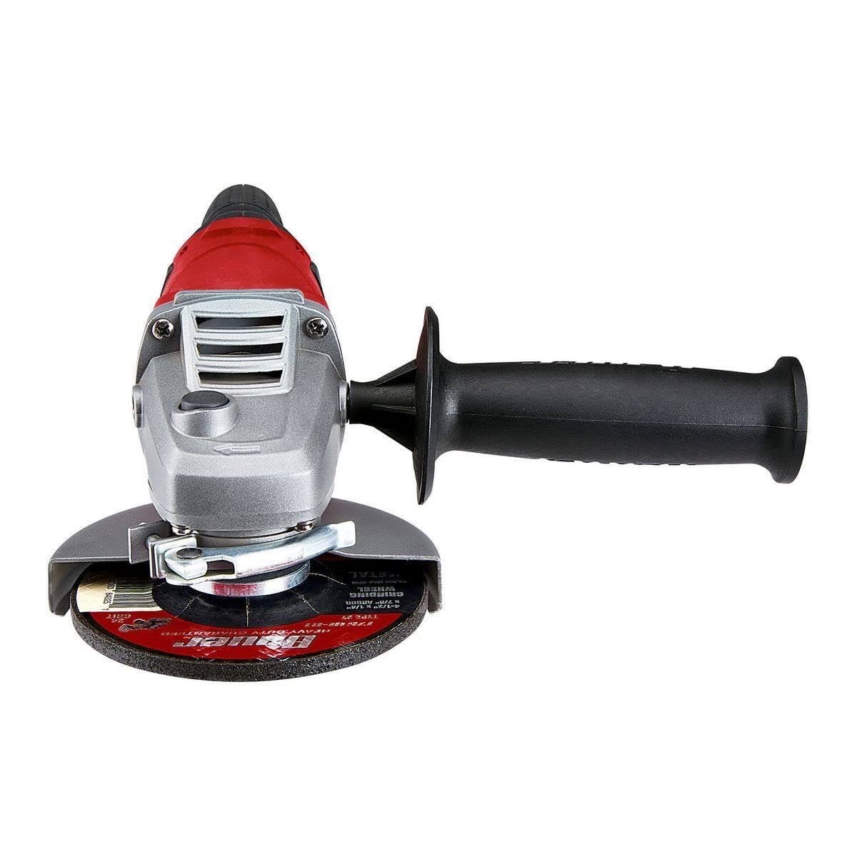 Bauer 8 Amp 4-1/2 in. Trigger Grip Angle Grinder