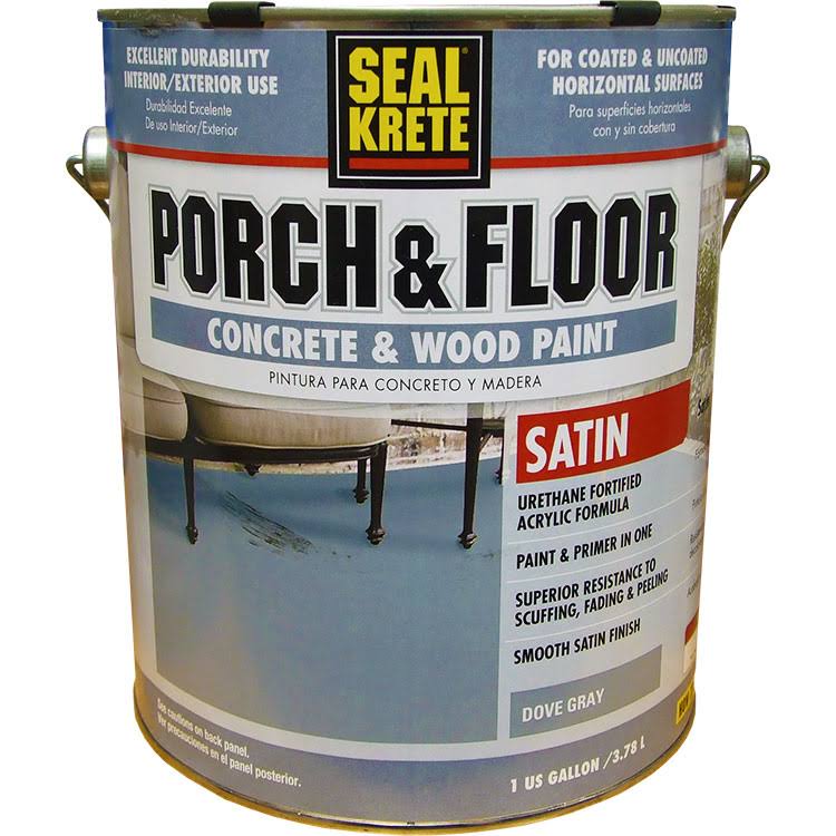 Seal-Krete 316127 Porch & Floor Satin Dove Gray Gallon