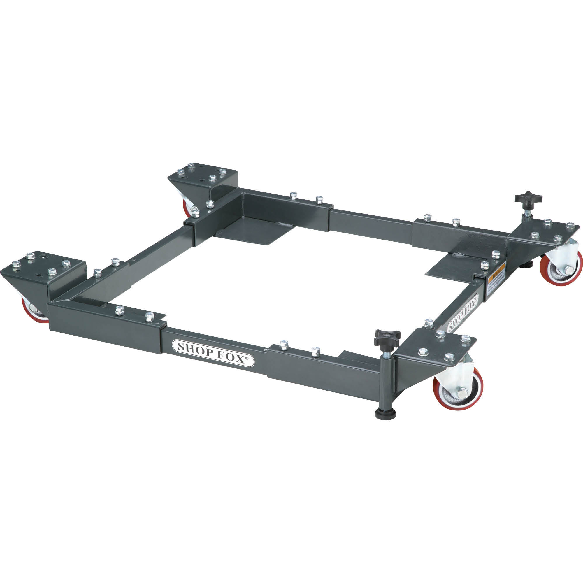 Shop Fox D2057A Adjustable Mobile Base- Heavy-Duty