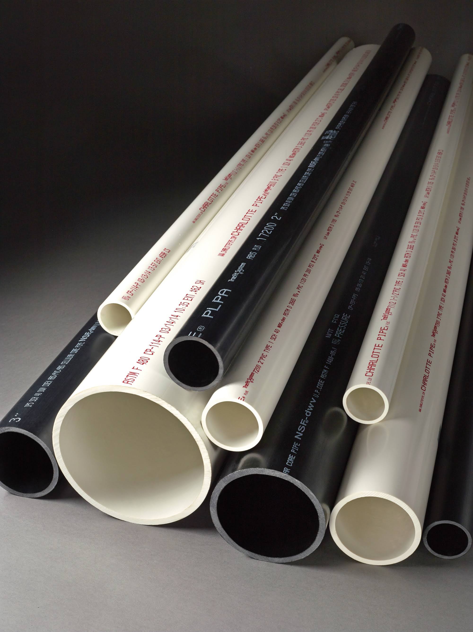 Charlotte Pipe 6 in. x 10 ft. PVC DWV Schedule 40 Foam Core Pipe