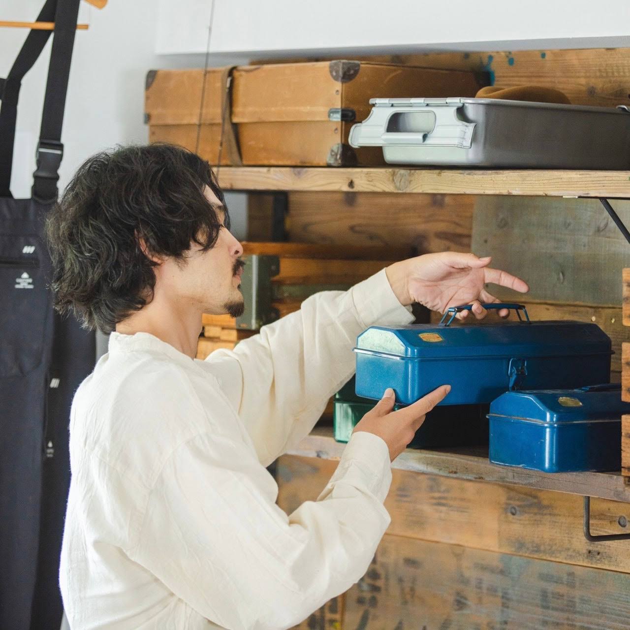 Toyo Steel Toolbox Y-350 Blue