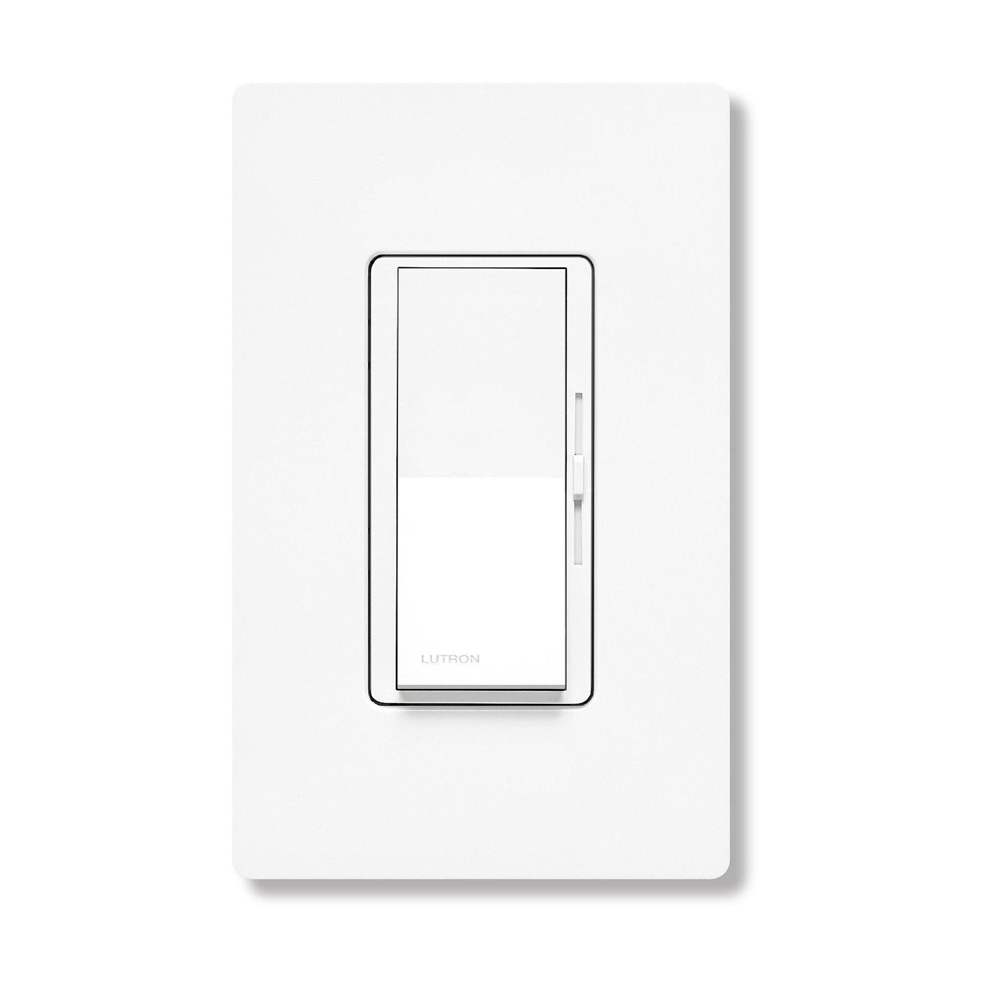 Lutron Diva DVCL-153P-WH CFL & LED Dimmer, White