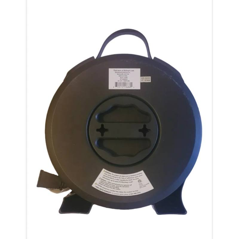 Hyper Tough 4-Outlet 25ft 16AWG Extension Cord Indoor Cord Reel