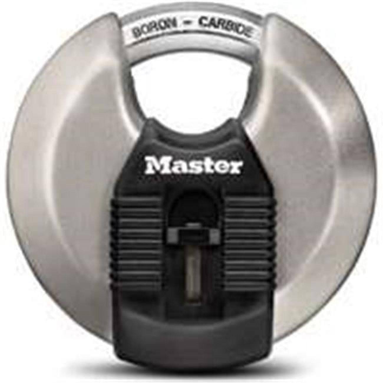 Master Lock M50XKADCCSEN Disc Padlock, 3.12