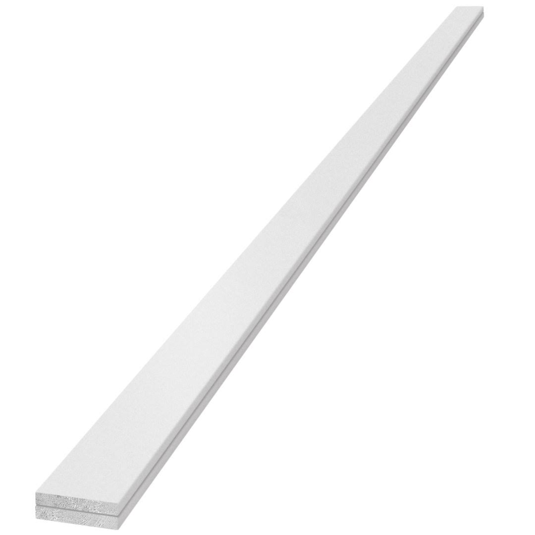 UFP-Edge 1 in. x 4 in. x 8 ft. Timeless Farmhouse White Smooth Pine Trim Board (2-Pack)