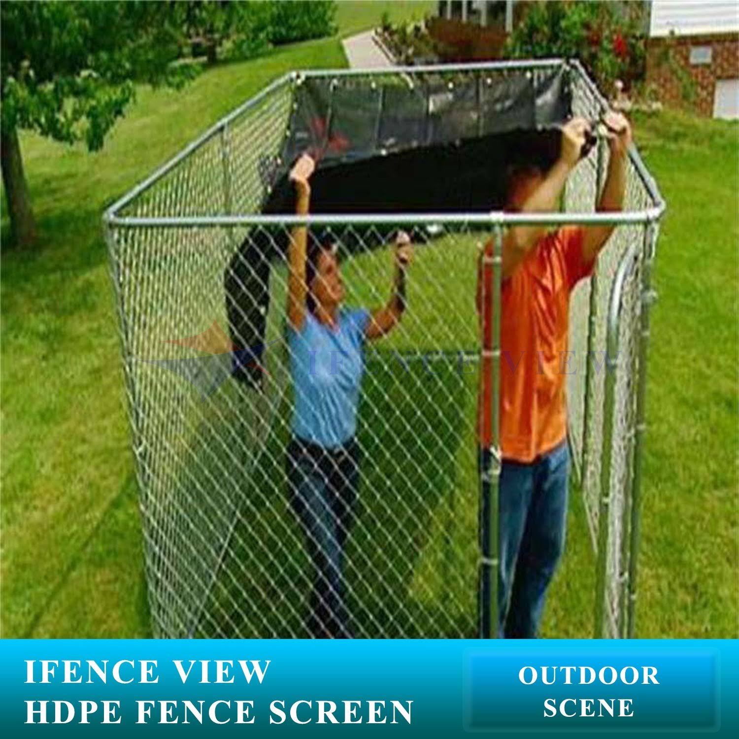 Ifenceview 4'x5' to 4'x50' Black Shade Cloth Fence Privacy Screen Fence Cover Mesh Net for Construction Site Yard Driveway Garden Pergolas Gazebos