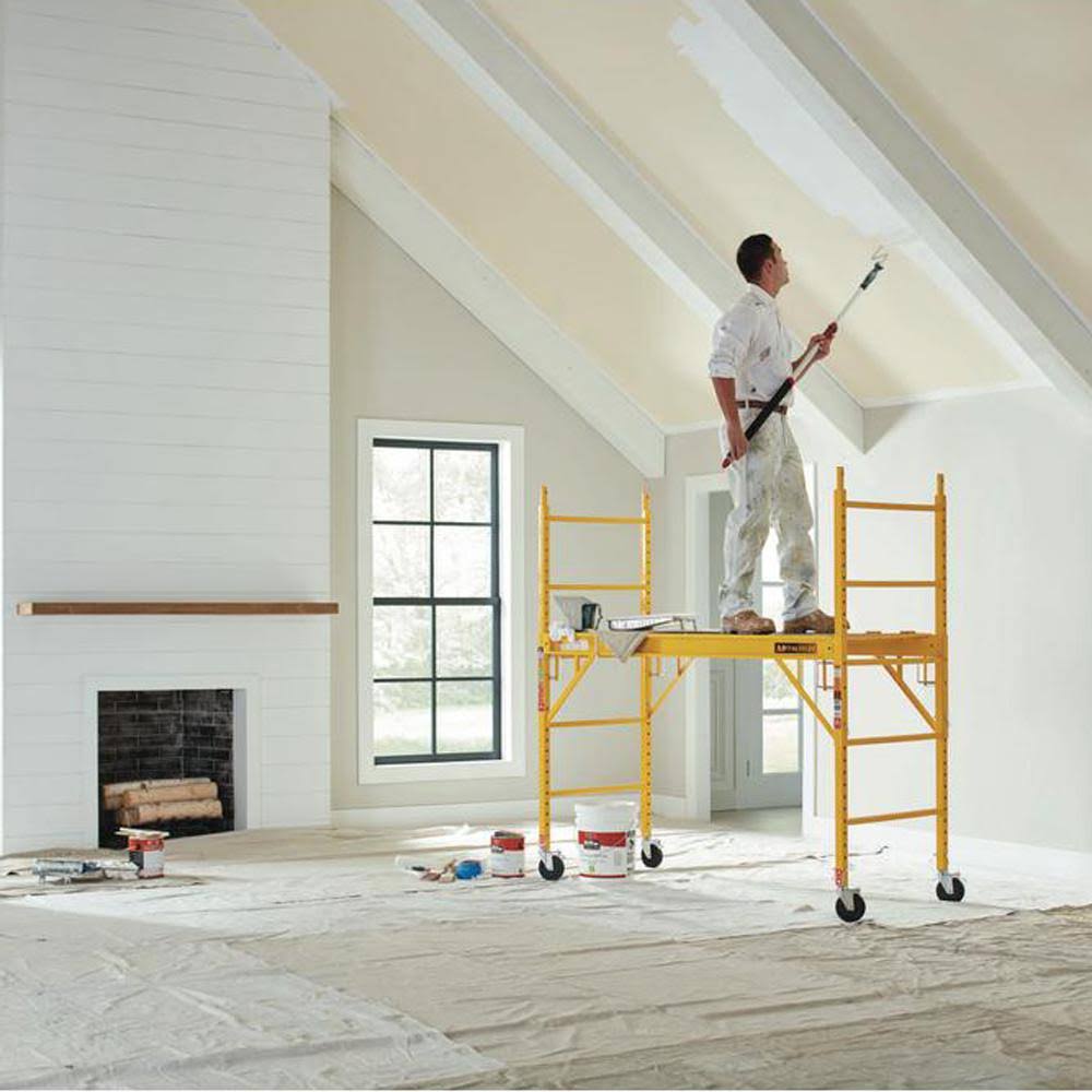 Metaltech Safeclimb 6 ft. x 6 ft. x 2-1/2 ft. Baker Style Scaffold 1100 lbs. Capacity