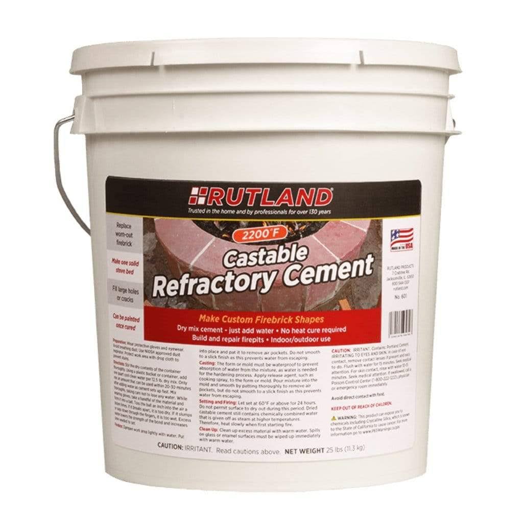 Rutland Castable Refractory Cement- 12.5 lbs
