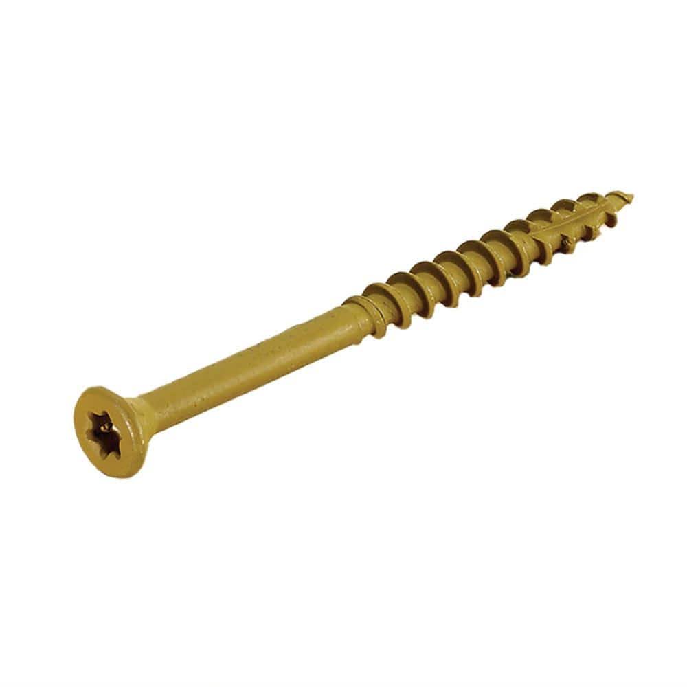YellaWood #10 x 3.5 in. Star Flat Head Outdoor Deck Screw (1000 Pack)