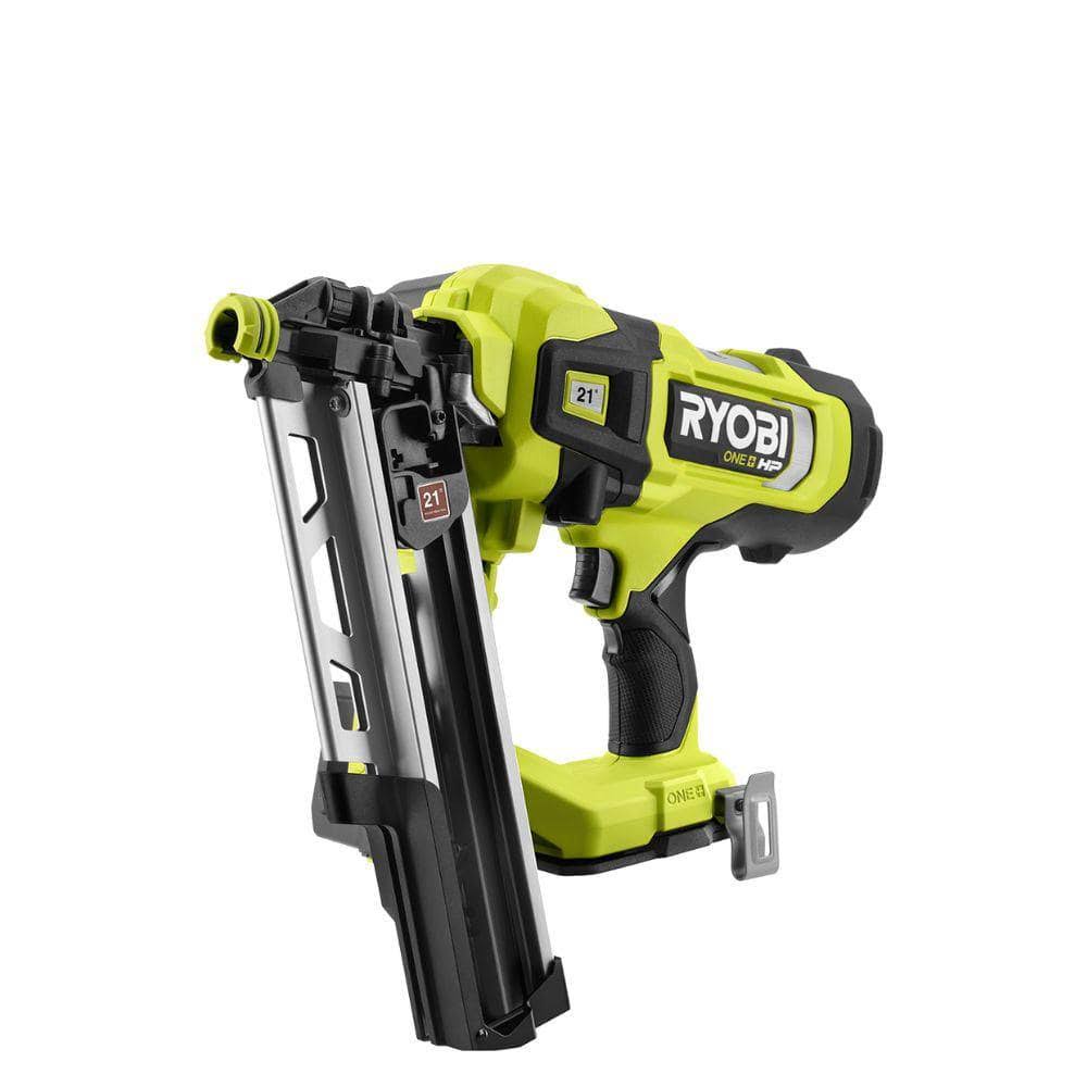Ryobi PBL345B One+ HP 18V Brushless Cordless Airstrike 21�� Framing Nailer (Tool Only)