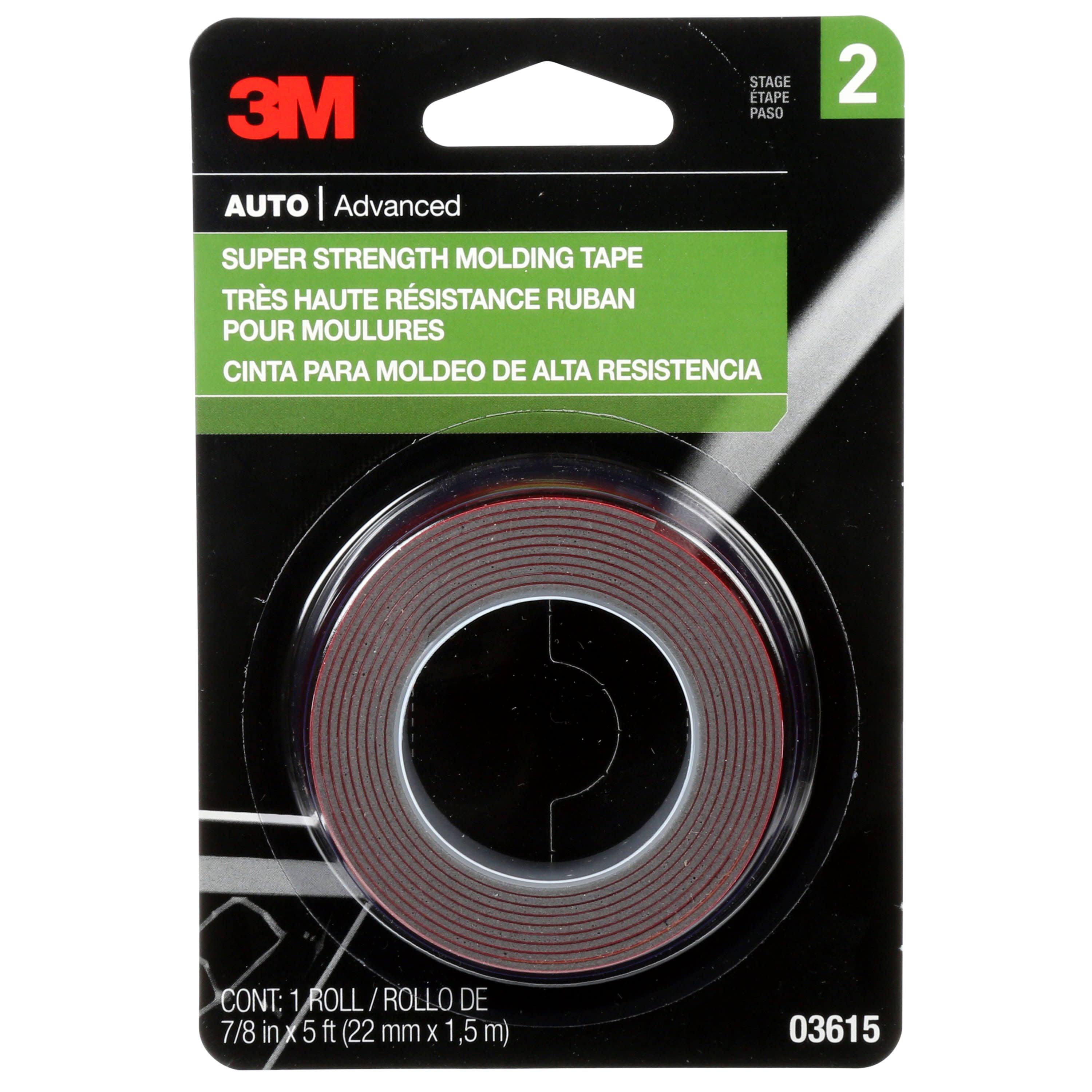 3M 03615 Molding Tape, 7/8