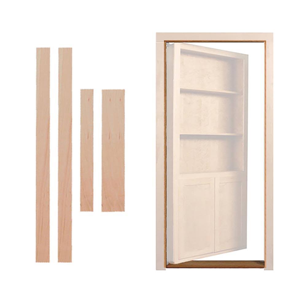 InvisiDoor Maple Inswing Jam Bookcase Door Threshold Kit ID.JAM36IS.MA