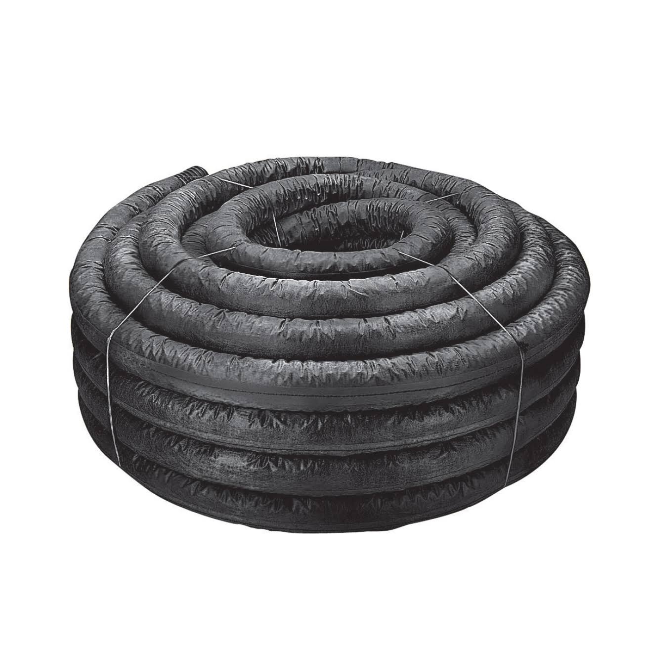 Advanced Drainage Systems 4-Inch x 100-Ft. Corrugated Drain Tubing 04730100BS