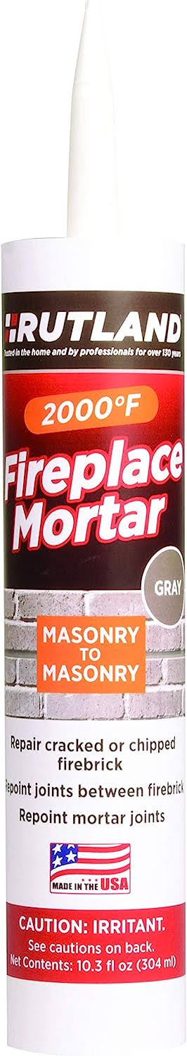Rutland Fireplace Mortar Cartridge 10.3-Ounce Gray- 63g