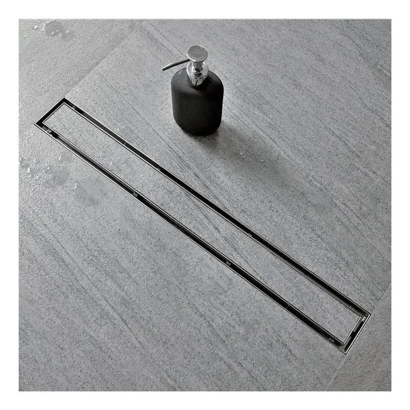 Neodrain 28-Inch Linear Shower Drain with Tile Insert Grate,Professional Brushed 304 Stainless Steel Rectangle Shower Floor Drain Manufacturer