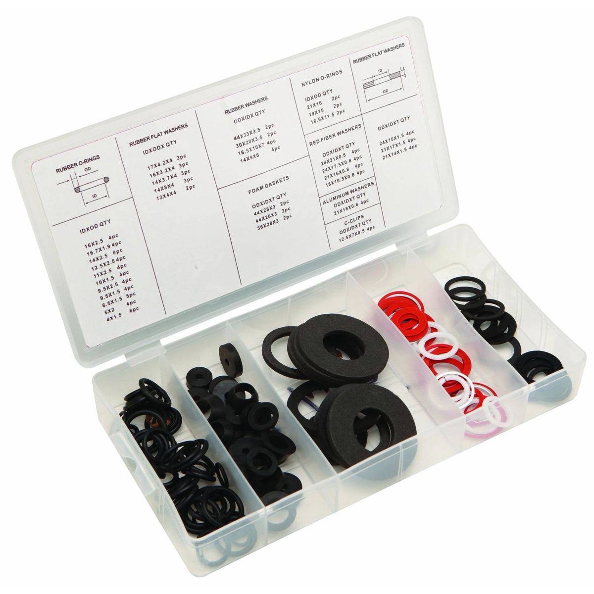 Storehouse 125 Piece Tap Reseater Washer Assortment