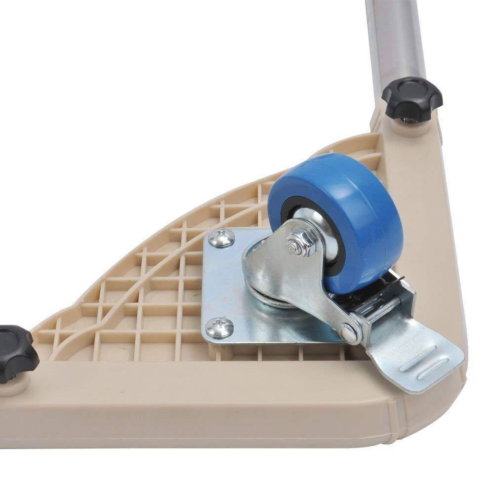 SPACECARE 4 Rubber Locking Swivel Wheels Telescopic Furniture Dolly Roller with Size Adjustable-STFD001