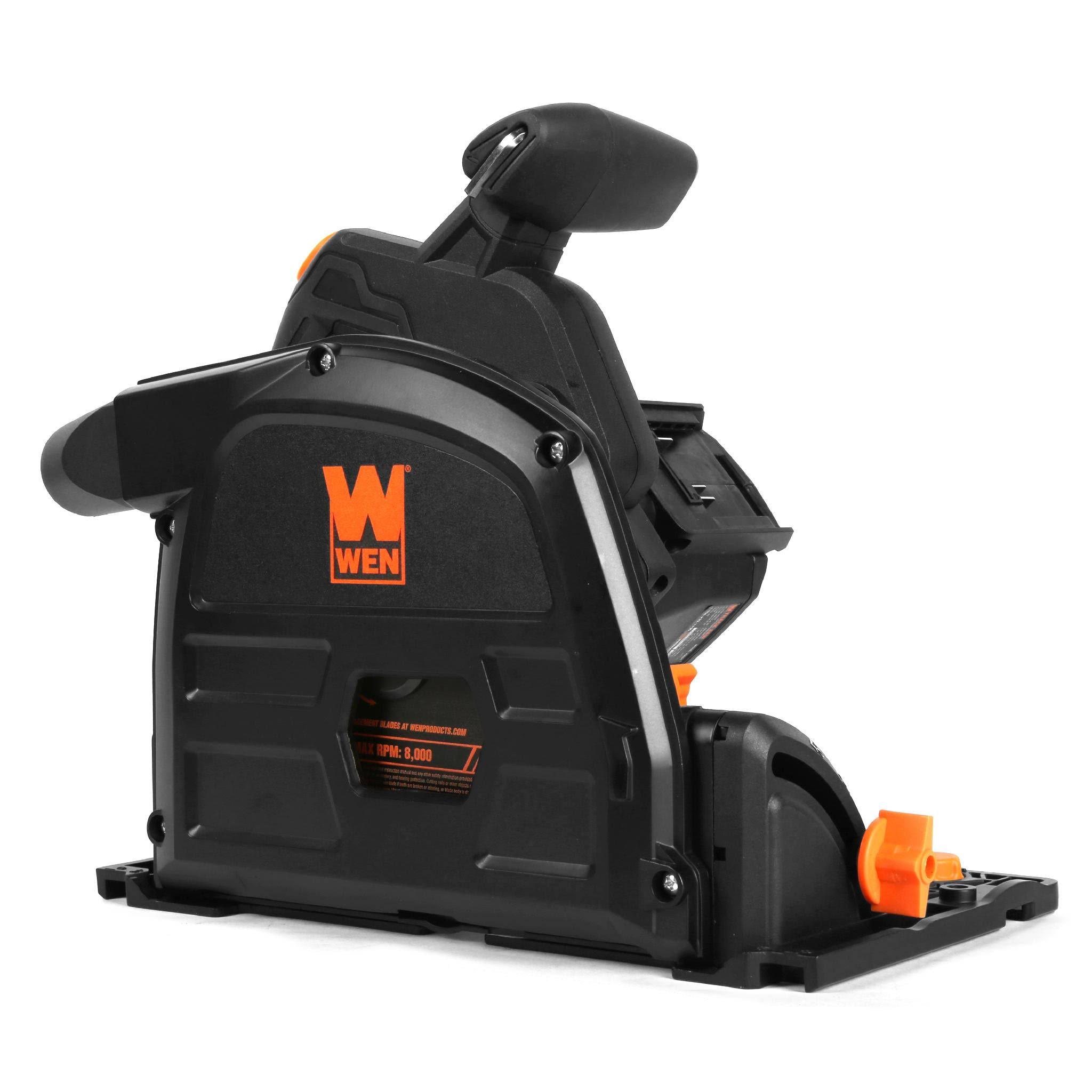 WEN 20691BT 20-Volt Max 6.5 in. Cordless Brushless Plunge Cut Variable Speed Track Saw (Tool Only- Batteries Not Included)