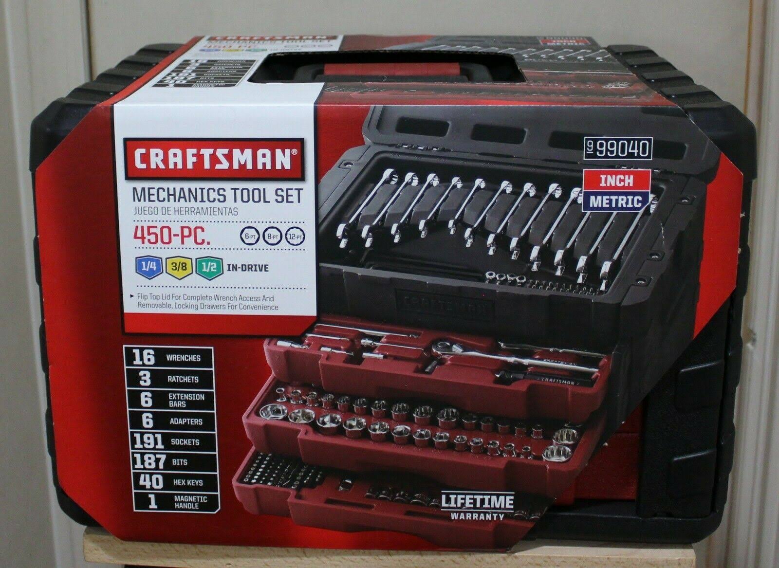Craftsman 450-Piece Mechanic S Tool Set