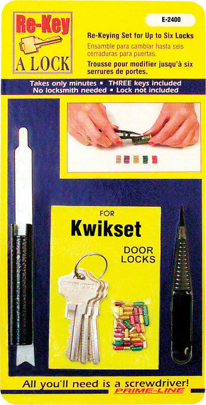 Prime-Line Re-Keying Kit (E 2400)
