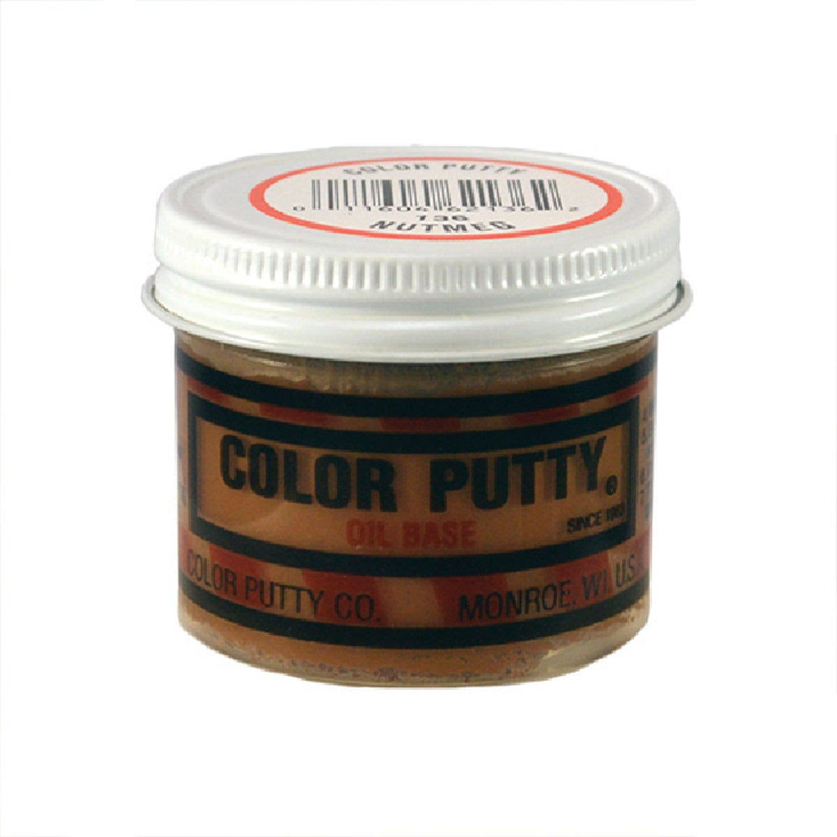 Color Putty 136 Wood Filler, Nutmeg, 3.68 oz