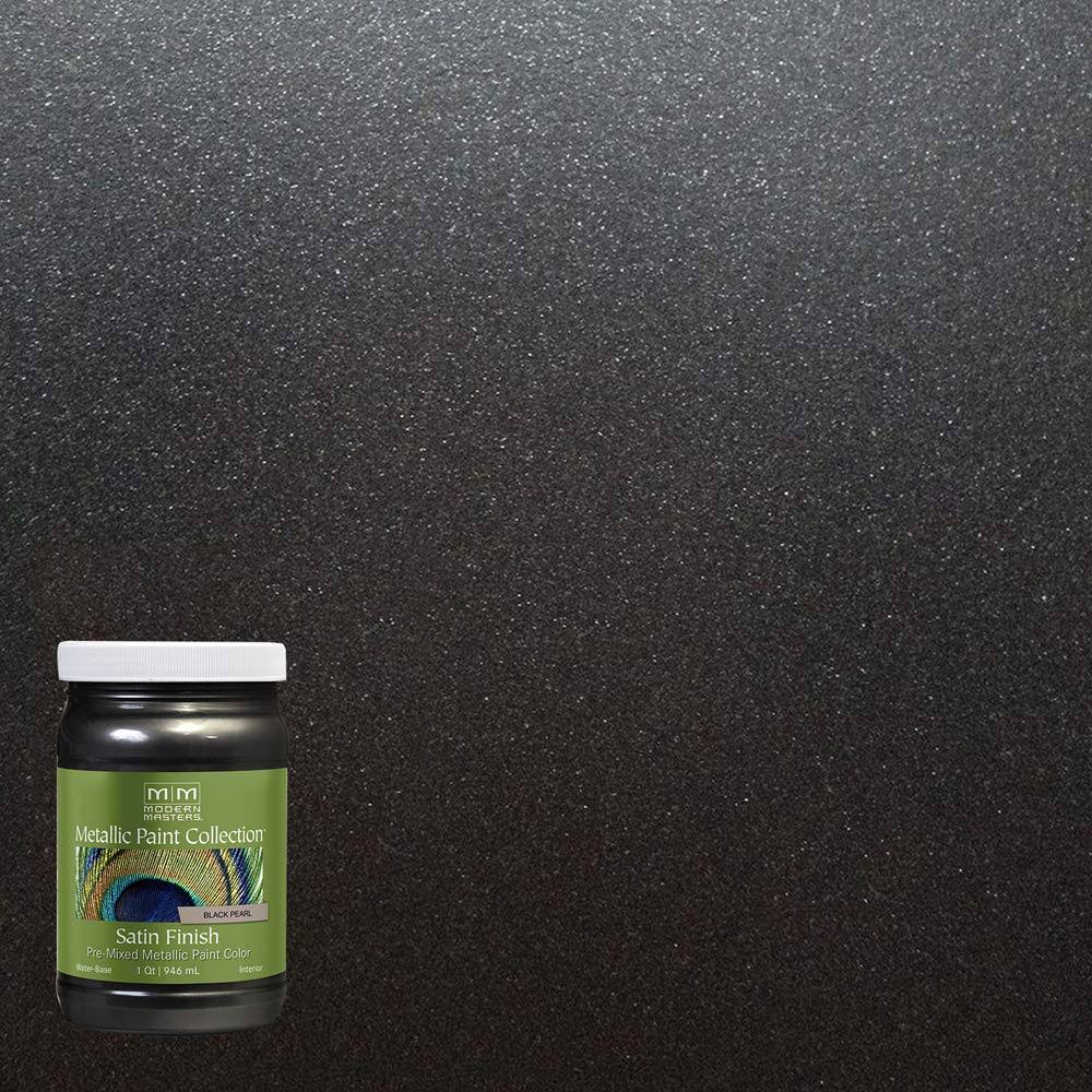 Modern Masters 1 qt. Black Pearl Metallic Interior Paint
