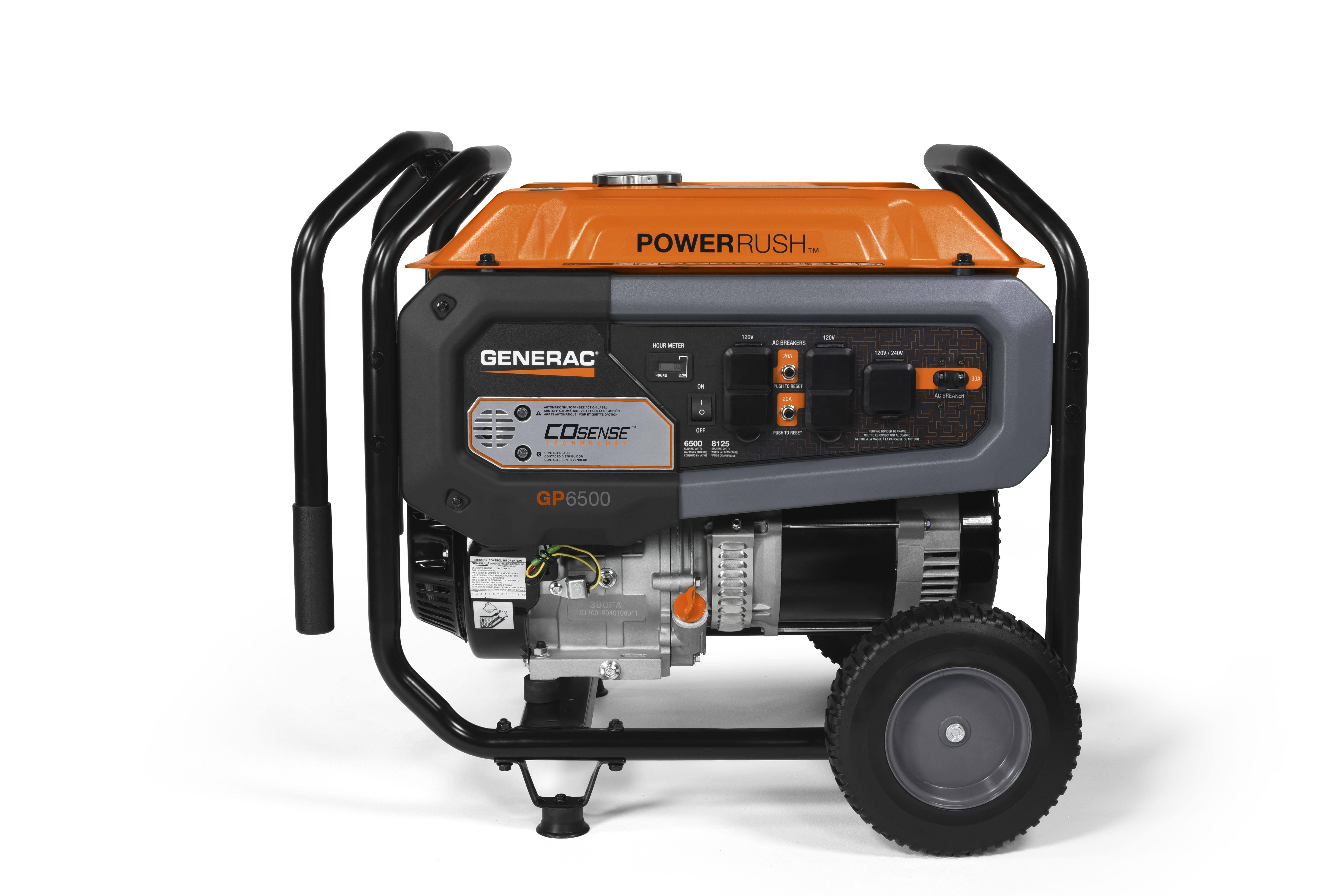 Generac GP6500 Watt Portable Generator