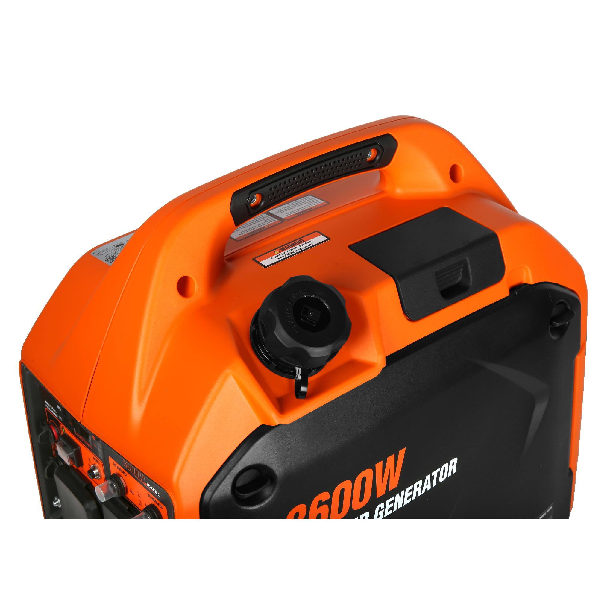 WEN 56360iX Quiet and Lightweight 3600-Watt RV-Ready Portable Inverter Generator with Fuel Shut Off and Co Watchdog