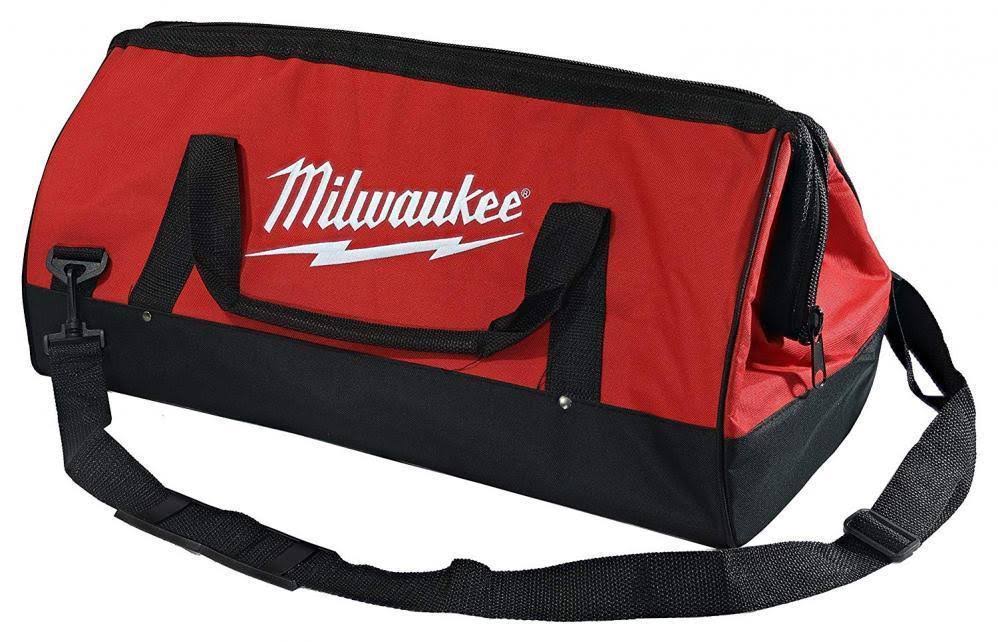 Milwaukee Bag 23x12x12nch Heavy Duty Canvas Tool 6 Pocket (Basic)