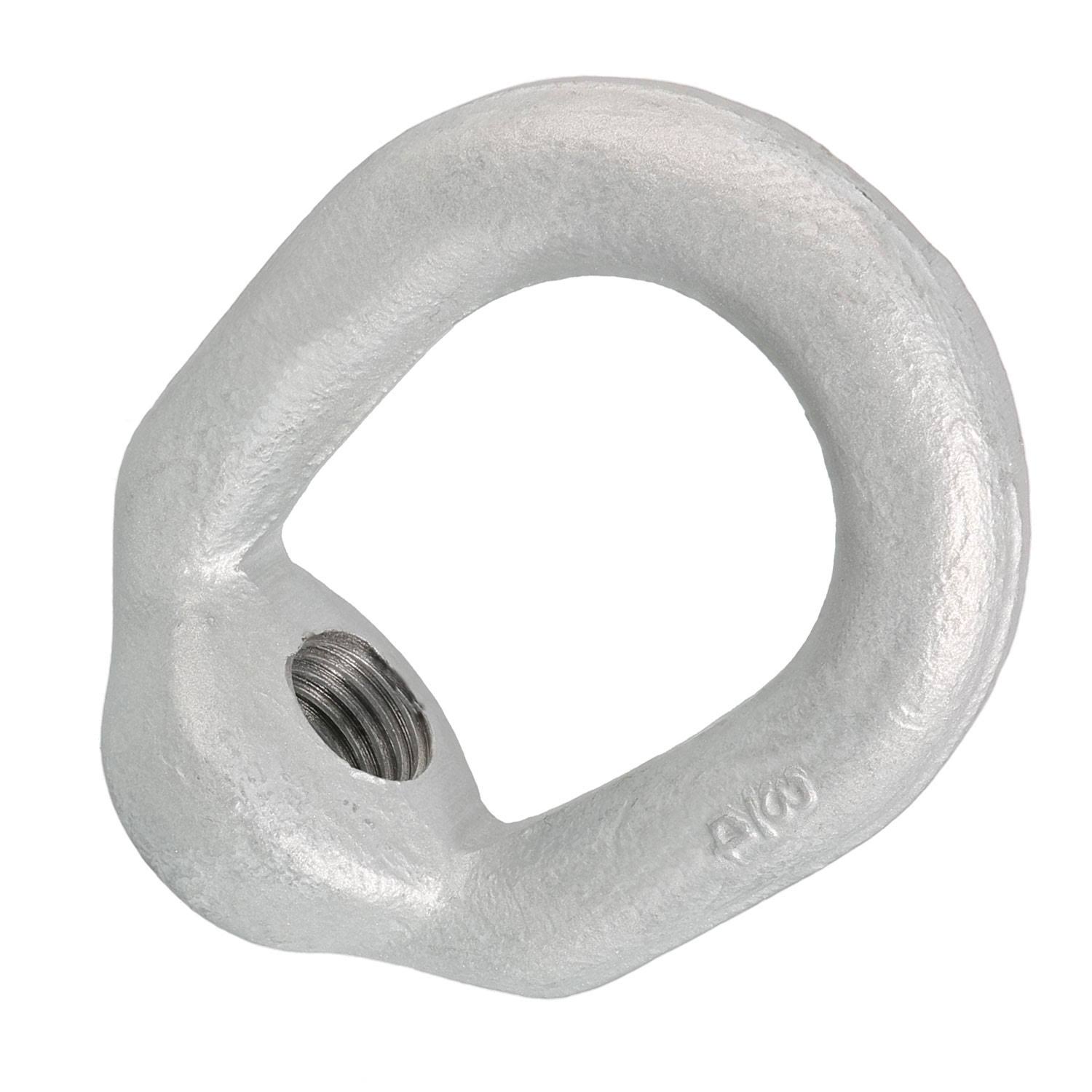3 4 Hot Dipped Galvanized Eye Nut with 7 8-9 UNC Tap