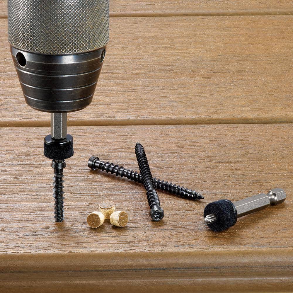 75-Piece 2.5 in. Cortex for Trex Decking Screws in Island Mist