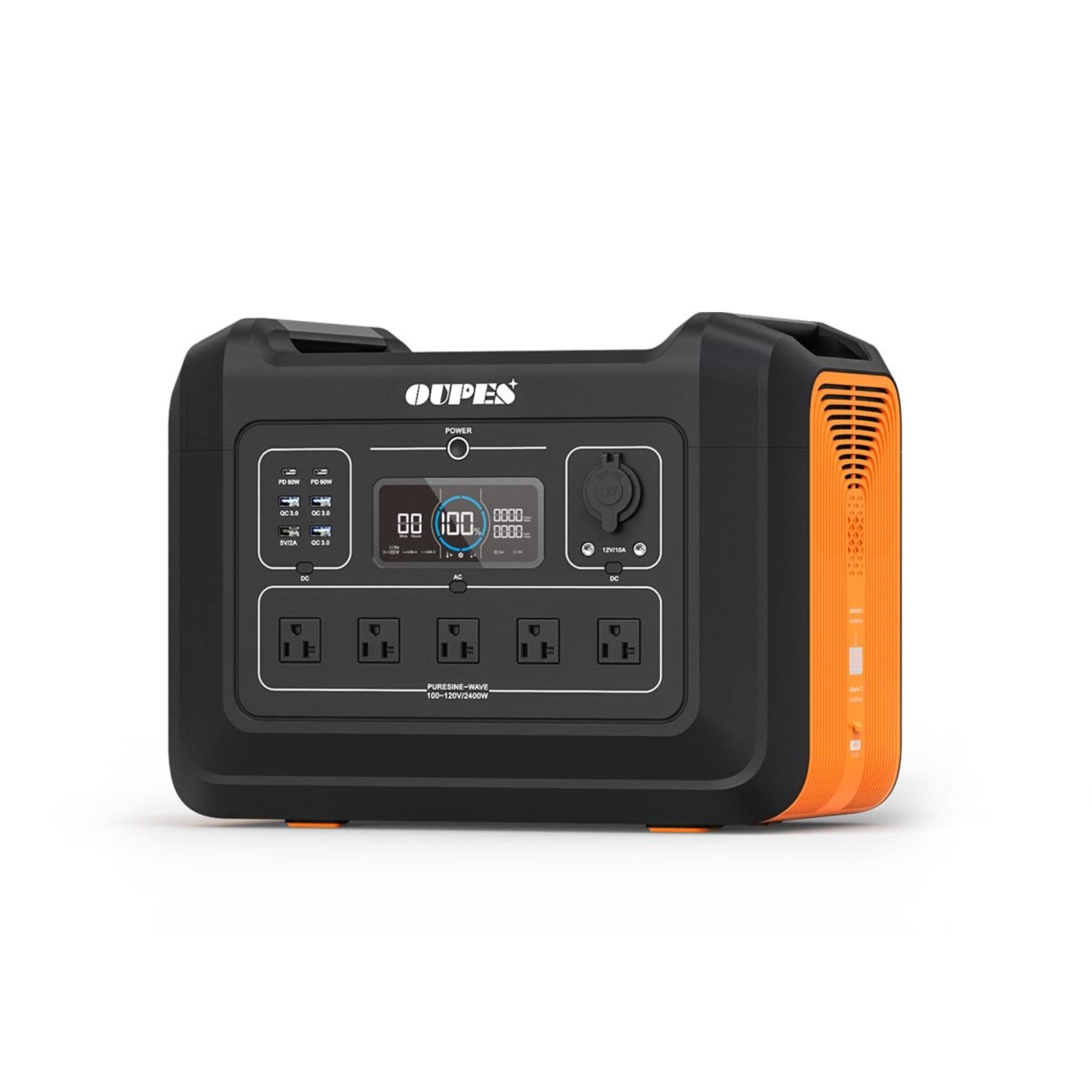 OUPES 2400 Portable Power Station| 2400W 2232Wh