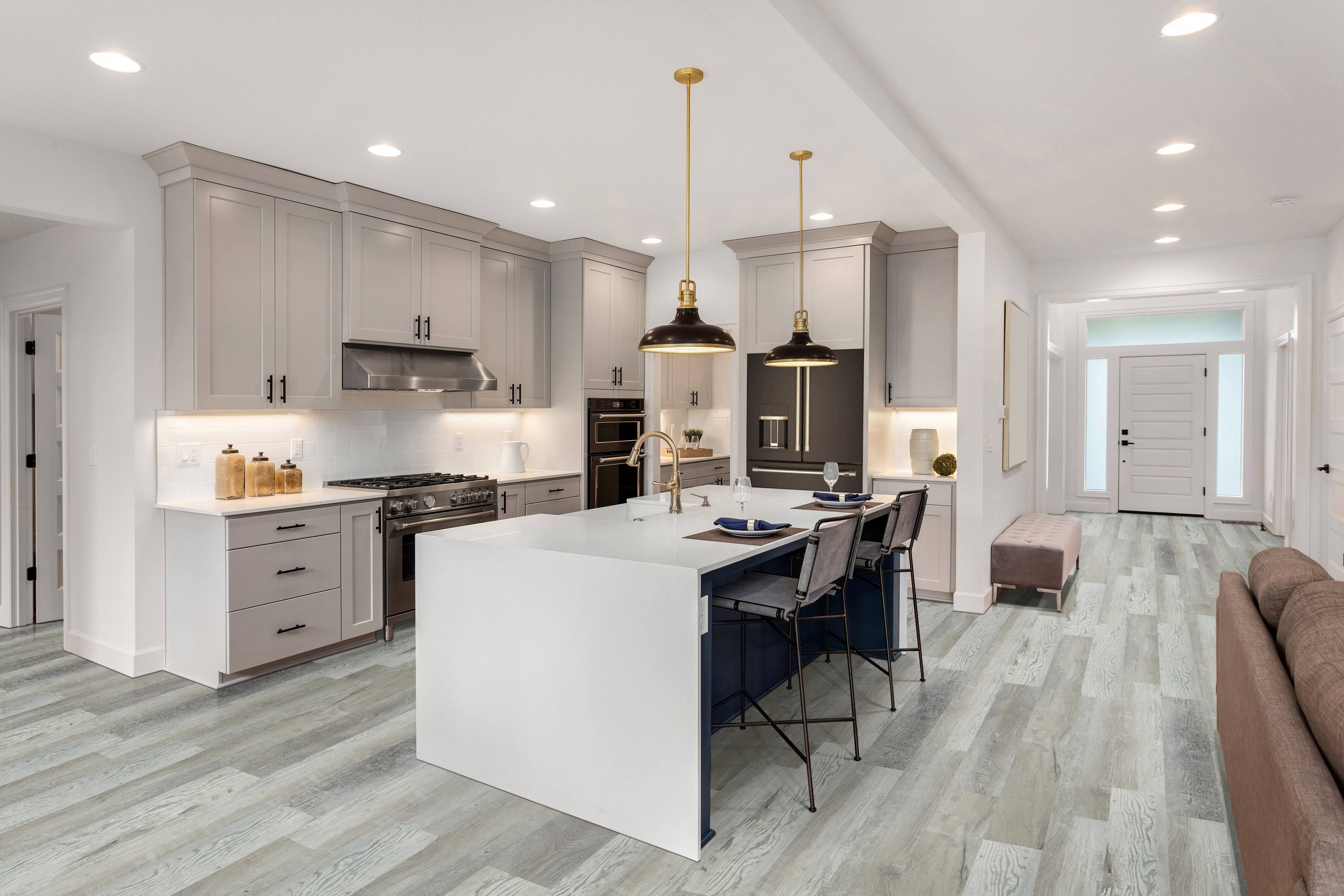 Aldhurst Heathered Barnwood Rigid Core Luxury Vinyl Plank Flooring- 6x36 in