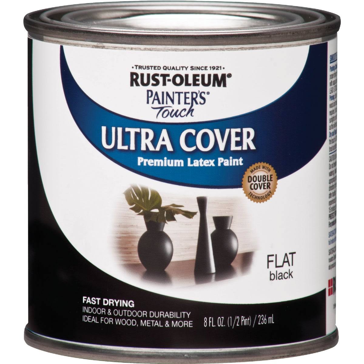 Rust-Oleum Flat Black Latex Paint 1976-730