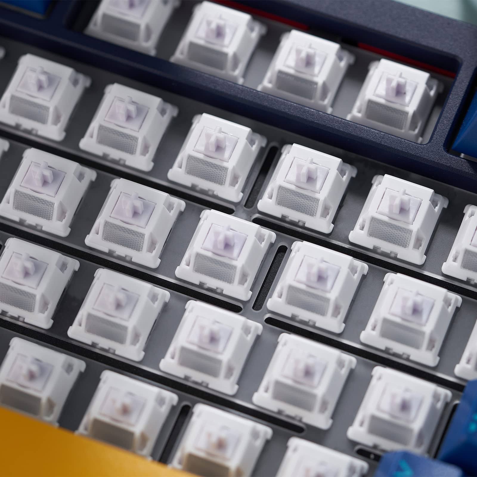 MELETRIX WS Morandi Mechanical Keyboard Switches 5 Pins PCB Mount Lubed Switches(35pcs)