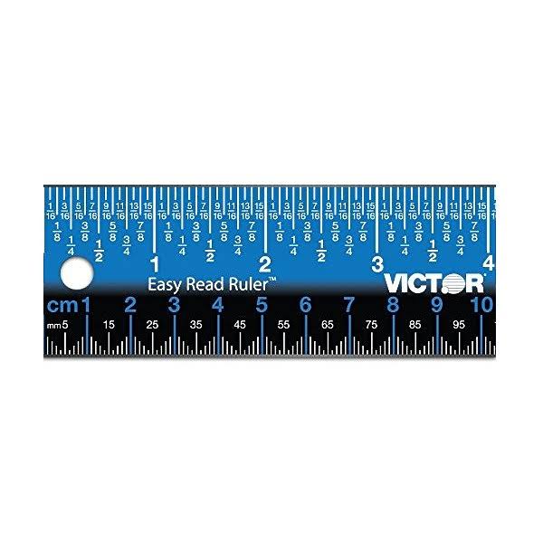 Victor EZ12SBL Easy Read Ruler 12