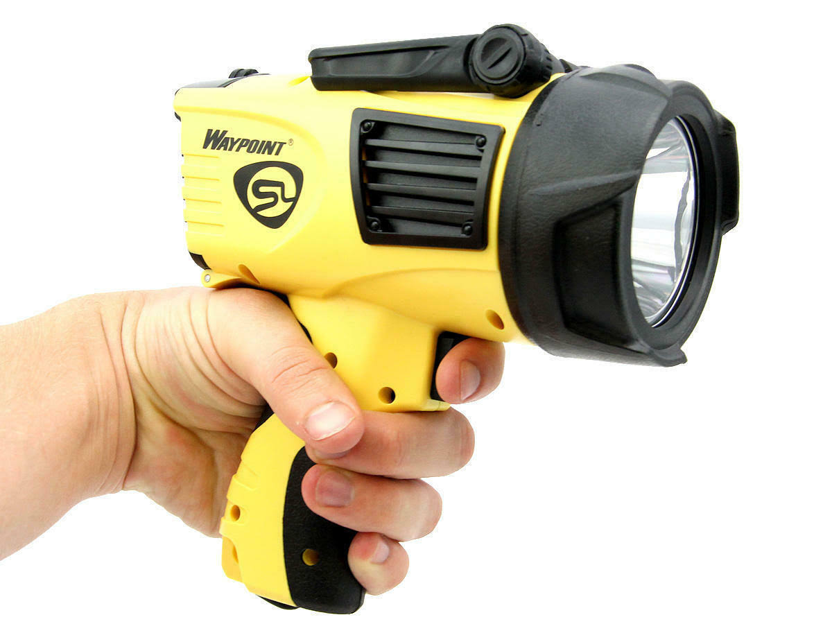 Streamlight Waypoint Pistol Grip Spotlight with Box- yellow