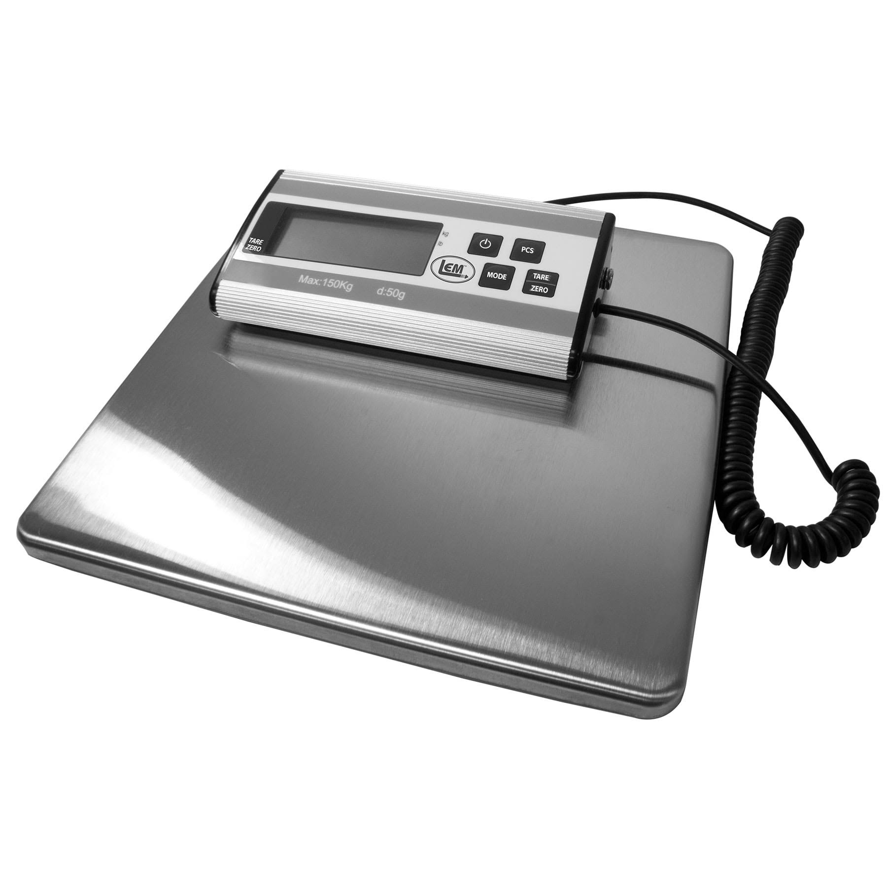 Lem 330 lbs. Stainless Steel Digital Scale