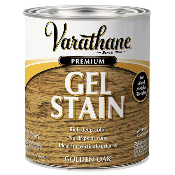 Varathane 1 qt. Golden Oak Semi-Transparent Wood Interior Gel Stain (2-Pack)