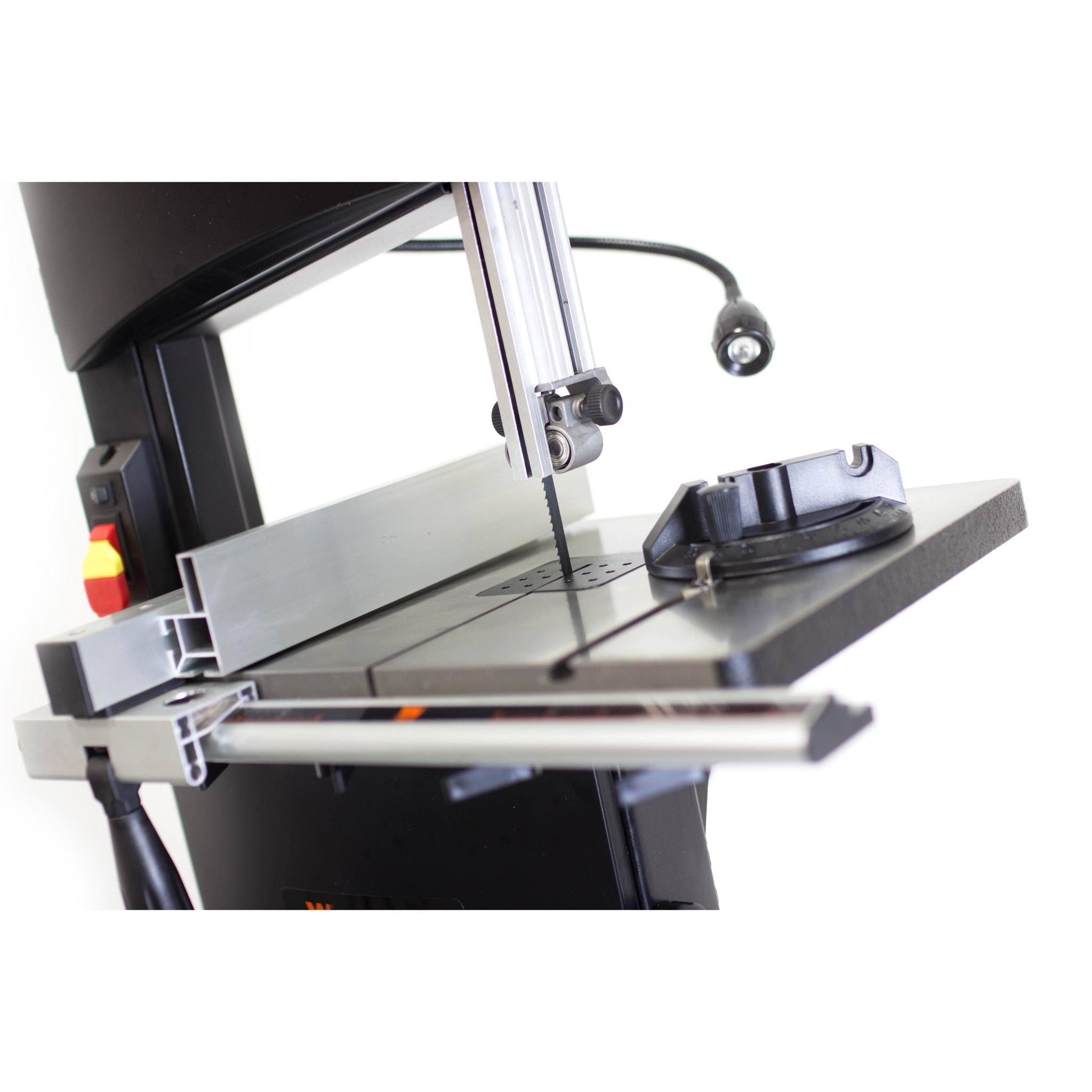 WEN BA3962 3.5-Amp 10-Inch Two-Speed Band Saw with Stand and Worklight