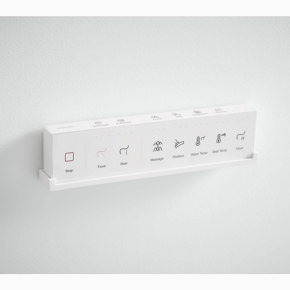 Kohler K-29777-PA Innate One-Piece Elongated Smart Toilet, Dual-Flush