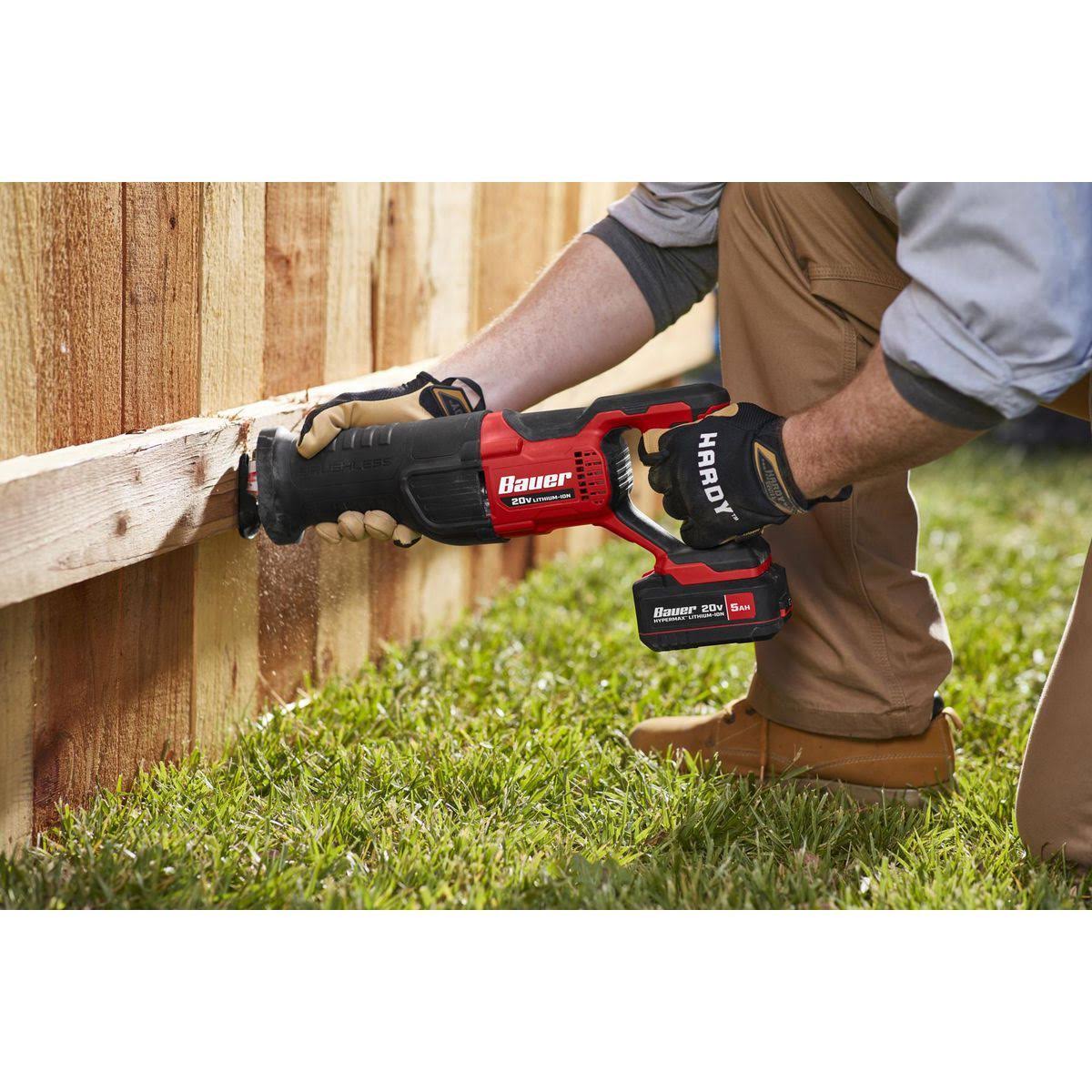 Bauer 20V Brushless Cordless Reciprocating Saw- Tool Only