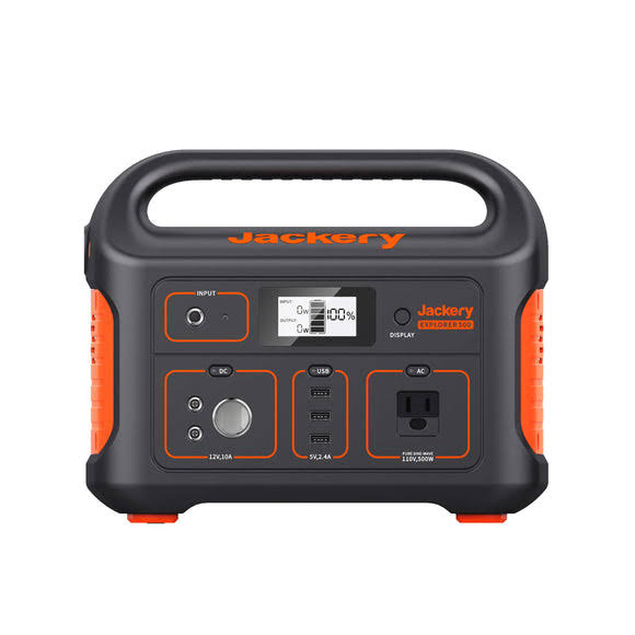 Jackery Explorer 500 Portable Power Station for Camping, RV Trips, Off-Grid Living, and Home Backup