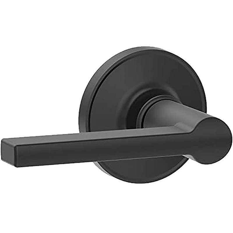 Schlage J10-SOL-COL Solstice Passage Door Lever Set- Black