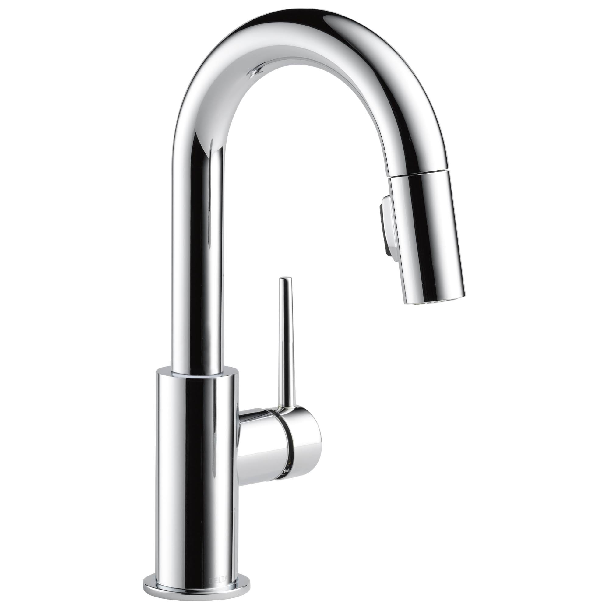 Delta 9959-DST Trinsic Chrome Single Handle Pull-Down Bar/Prep Faucet